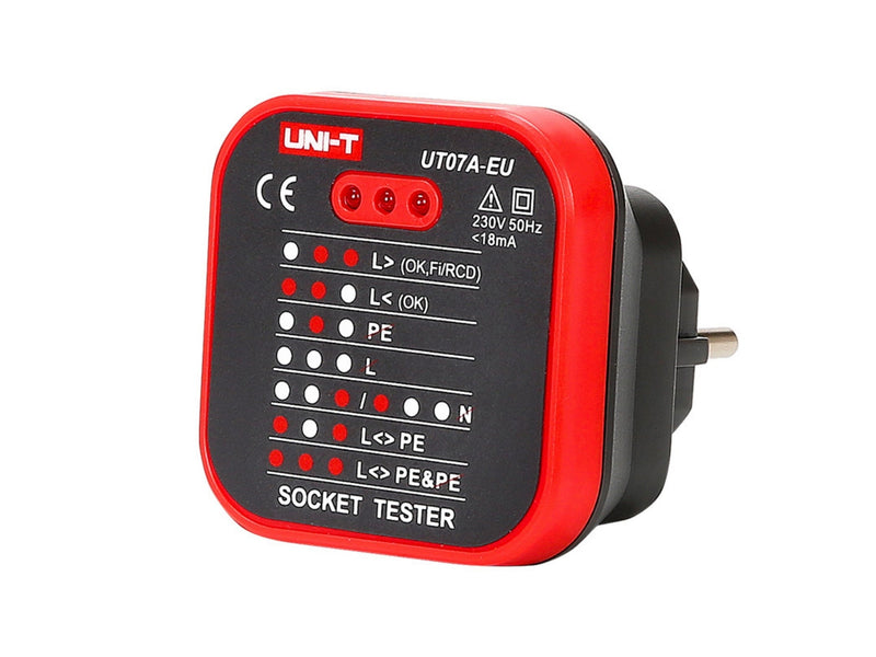 Steckdosen- und FI/RCD-Prüfgeräte