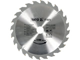 YATO TCT körfűrészlap fához, 250x30 mm, 24T / 40T / 60T