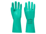 Portwest Chem 330 Nitrile Plus Gauntlet, Chemical Protection, Anti-Slip Grip – A812