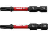 1/4 ZOLL 50 MM TORX-SCHLAGSCHRAUBERBITS 2-TEILIGES SET