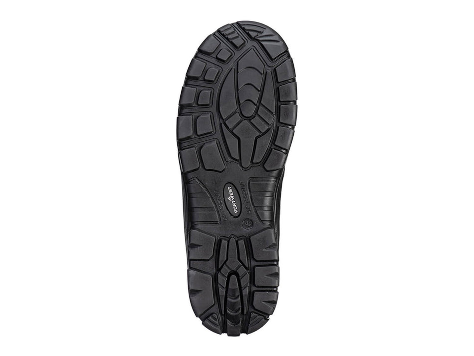 Portwest Safety Schnürstiefel hoch, Leder, Kunstfell gefüttert, Draht-Schnürung, S3L SC HRO CI SR – FD05