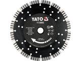 YATO Laser-Welded Diamond Cutting Blade for Reinforced Concrete, 125/230 mm