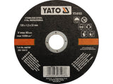 YATO Trennscheibe für Edelstahl (INOX), 125x22 mm, 1.0 / 1.2 / 2.5 mm