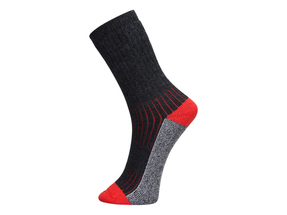 Portwest Hiking Sock with Seamless Toe & Ribbed Leg, 25 cm – SK12