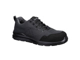 Portwest Safety Trainer Composite Textile S3S SR FO with Abrasion Resistant Toe Bumper & Non-Metallic Midsole – FC72