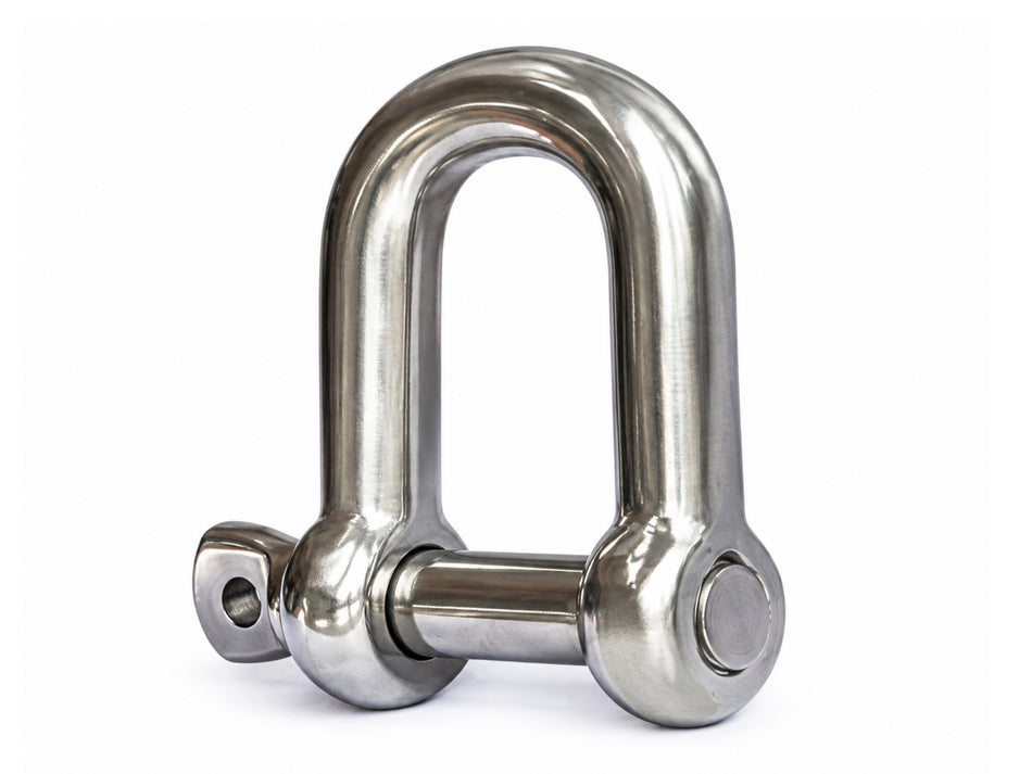 ZYT Stainless Steel D Shackle, Grade 304