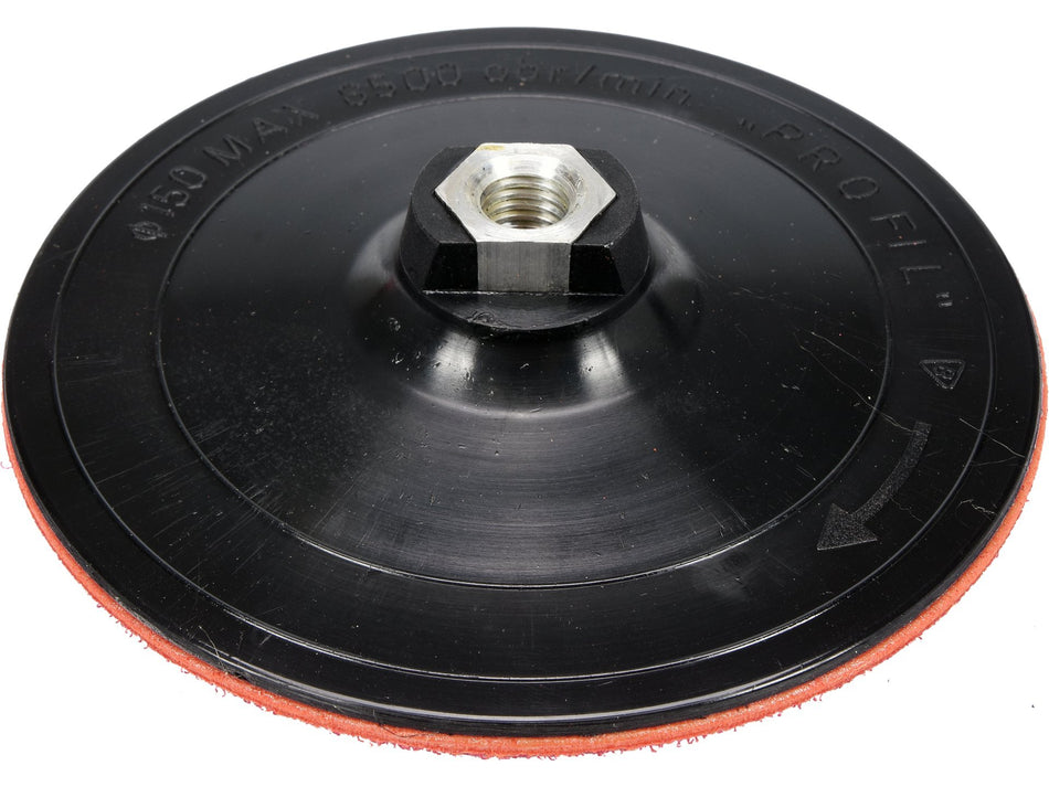 PERIPLUS tépőzáras gumitányér, 150 mm, M14 – 08510