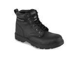 Portwest Sicherheitsstiefelette S3 SR, Wasserabweisendes Vollnarbenleder, Stahlkappe & Stahlzwischensohle, PU/TPU-Sohle – FW11