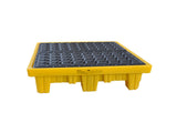 POLYETHYLENE DRUM SPILL TRAY 2/4-DRUM