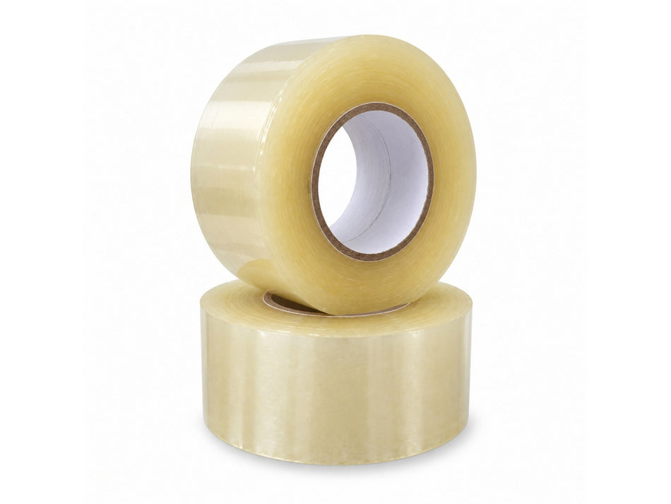 PERIPLUS BOPP-Maschinenklebeband zum Kartonverschließen, transparent, 60 mm × 400 m
