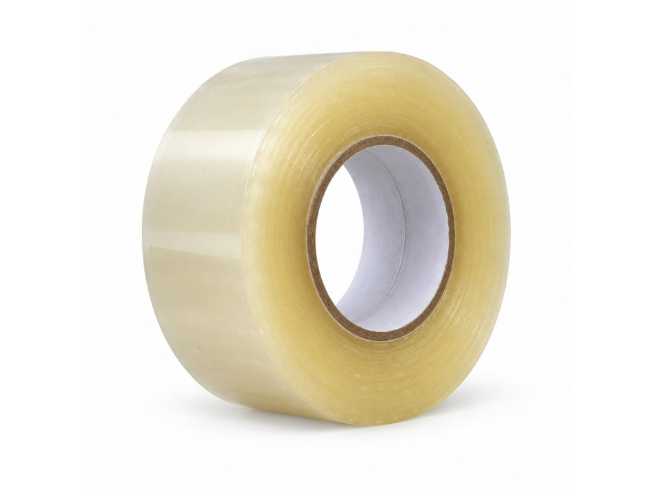 PERIPLUS BOPP-Maschinenklebeband zum Kartonverschließen, transparent, 60 mm × 400 m