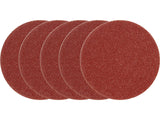 HOOK-AND-LOOP ABRASIVE DISC 125MM 5PCS P36-150