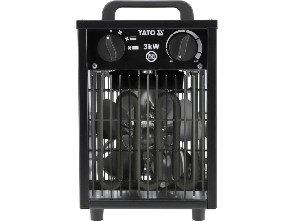 YATO Electric Heater, 3 kW, for Garages and Workshops – YT-99693