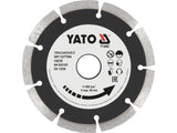 YATO Segmented Diamond Cutting Blade for Concrete & Masonry, 115/125/180/230 mm