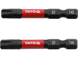 1/4 ZOLL 50 MM TORX-SCHLAGSCHRAUBERBITS 2-TEILIGES SET