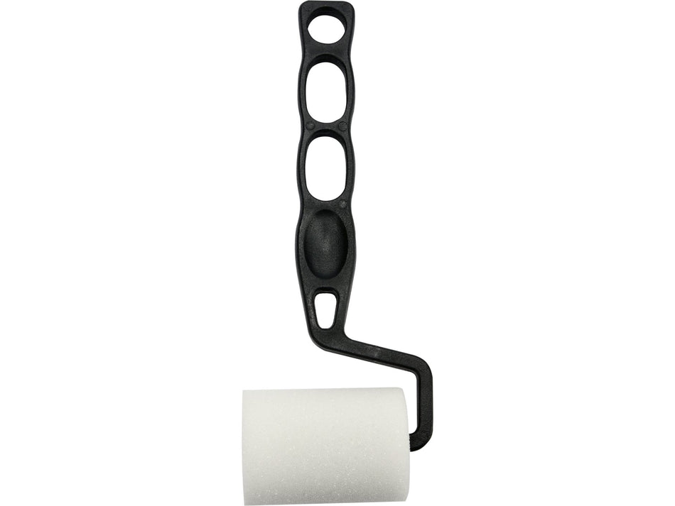 VOREL Moltopren habfestő henger, 5 cm, PU szivacs PVC nyéllel – 09370