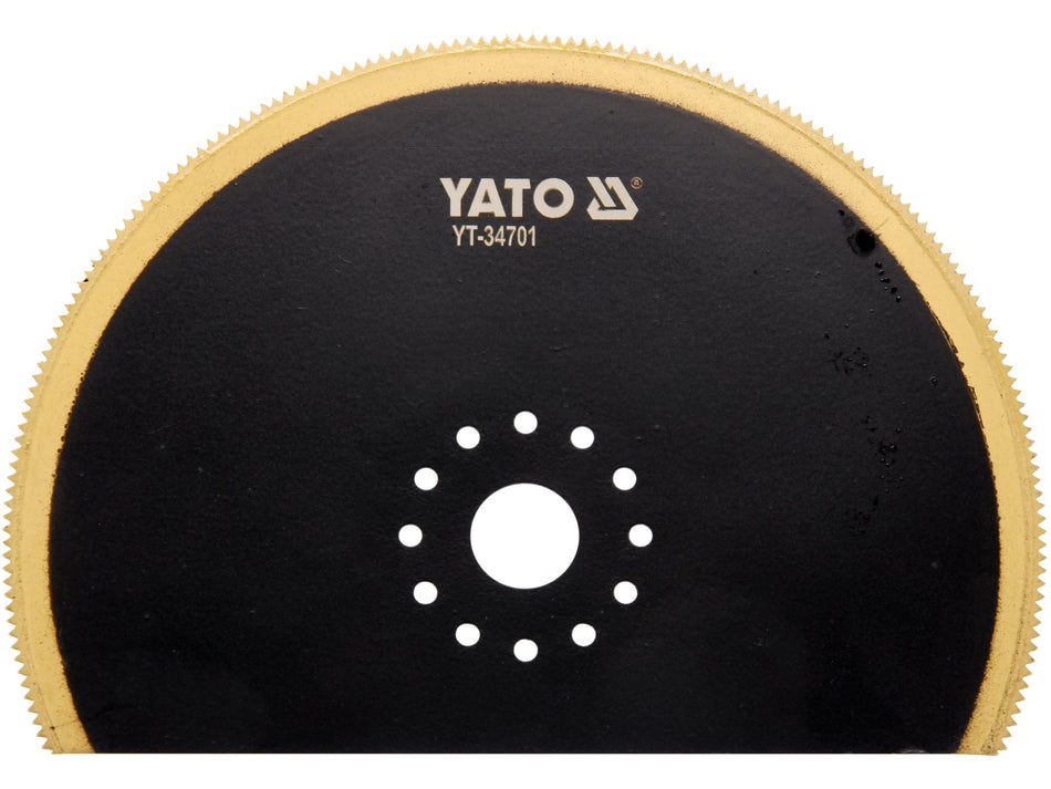 YATO Kreissägeblatt, 100 mm, BiM-TiN, für Blech – YT-34701