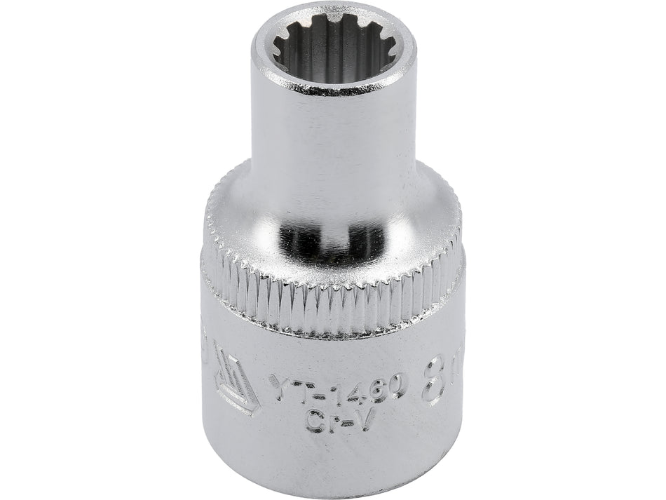 SOCKET SPLINE 1/2" x 8-24MM x 38MM