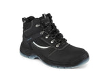 Portwest Sicherheits-Wanderstiefel, Leder, Stahlkappe, S3 SR FO, 360-Grad-Knöchelpolsterung aus Gummi – FW69