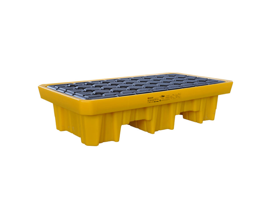 POLYETHYLENE DRUM SPILL TRAY 2/4-DRUM