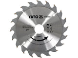 YATO TCT Kreissägeblatt für Holz, 184x30 mm, 24Z / 40Z / 50Z