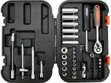 STHOR 1/4" SOCKET & BIT TOOL SET WITH RATCHET – 38/42/56 PCS