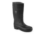 Portwest Safety Wellington Boots PVC/Nitrile Steel Toecap S4 FO CI Slip Resistant & Antistatic Black – FW94