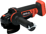 YATO Cordless Angle Grinder, 18 V, 125 mm, 10,000 rpm, Bare Tool or 2 × 3 Ah Battery Kit – YT-82827/YT-82828