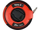 YATO Steel Measuring Tape, 20/30/50 m x 13 mm, Class II Accuracy, ABS Case