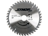 STHOR TCT Kreissägeblatt für Holz, 184x30 mm, 24Z / 40Z
