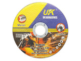 UK Trennscheibe für Edelstahl & Stahl, 125 × 22 mm, 1,0/1,2 mm