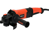 ANGLE GRINDER 1400W 125MM VARIABLE SPEED CORDED - BACK HANDLE/REGULAR HANDLE