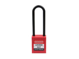 PROLOCKEY Safety Padlock, 38 mm / 76 mm Insulated Nylon Shackle, Keyed Different – KD-P38P / KD-P76P