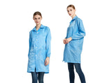ANTISTATIC LONG JACKET - WHITE/BLUE/PINK