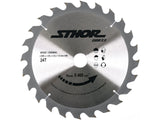 STHOR TCT Kreissägeblatt für Holz, 250x30 mm, 24Z / 40Z / 60Z