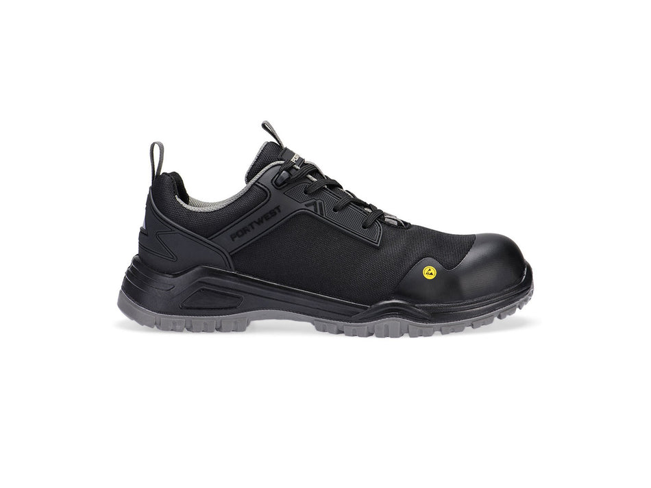 Portwest Safety Low Shoe S3S ESD SR FO with Composite Toe Cap & Textile Upper – FE11