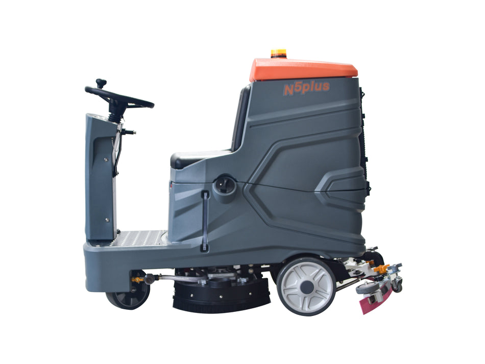 DOUBLE-BRUSH RIDE-ON FLOOR SCRUBBER N5PLUS