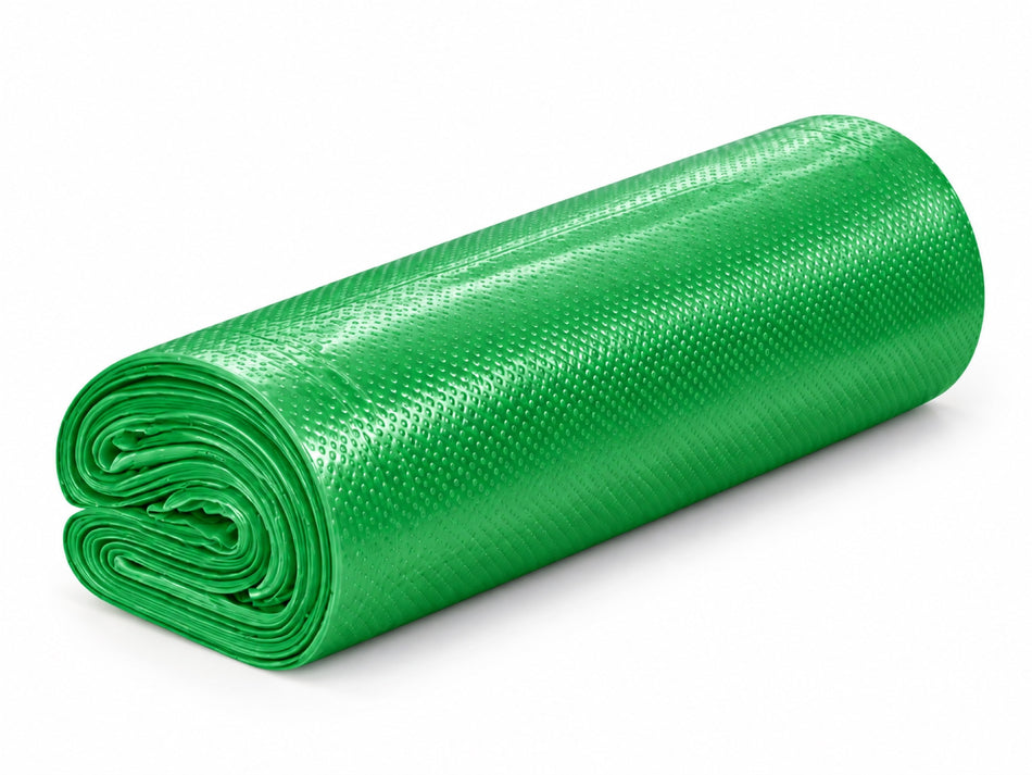 PERIPLUS Niederdruck-PE-Flachbeutel, 400 × 550 mm, 28 μm einwandige Stärke, grün