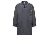Portwest Anti-Static ESD Coat, EN 1149-5 / EN 61340-5-1 – AS10