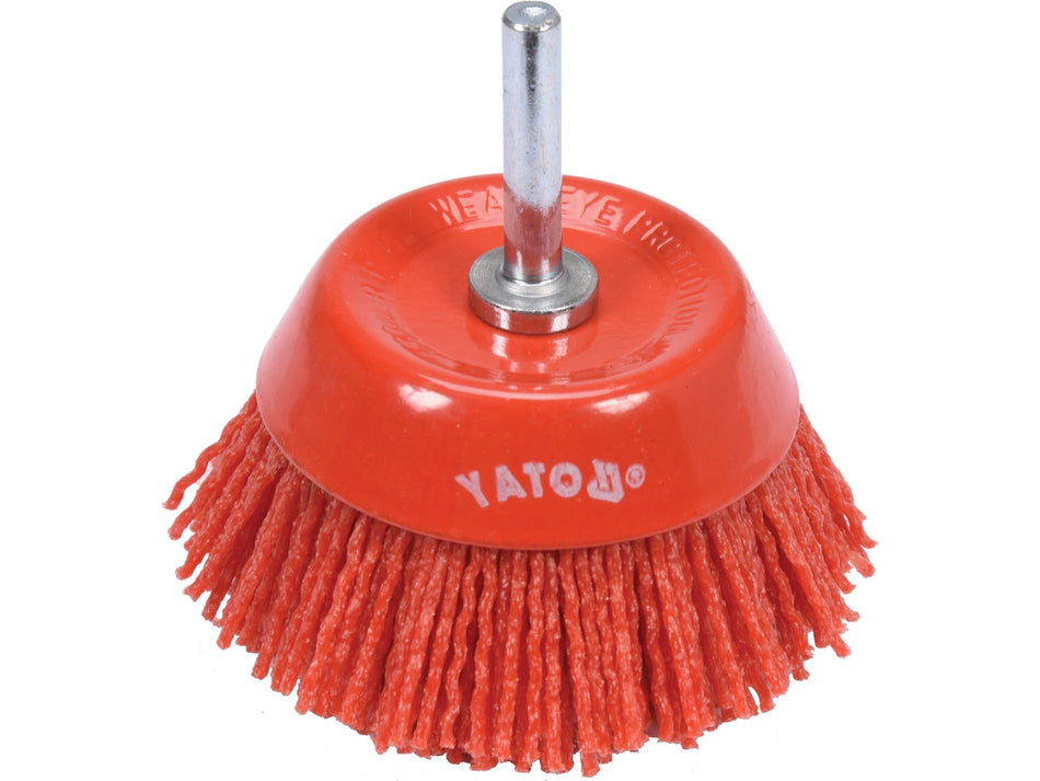 YATO Kefe, nylon huzal, 75 mm, 6 mm-es szár – YT-47782