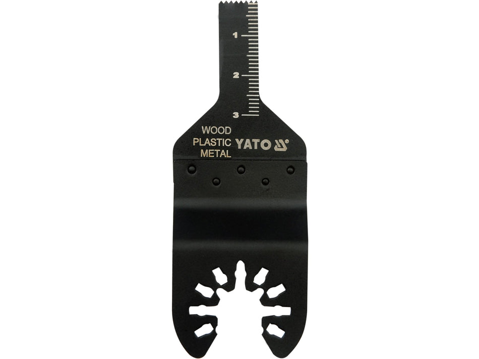YATO oszillierendes Multitool Tauchsägeblatt, 10 × 40 mm, Bi-Metall, für Holz & Metall – YT-34683