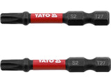 1/4 ZOLL 50 MM TORX-SCHLAGSCHRAUBERBITS 2-TEILIGES SET