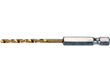 METALLBOHRER MIT SECHSKANTSCHAFT TITAN 1,5-13,0MM