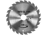 YATO TCT Circular Saw Blade for Wood, 184x30 mm, 24T / 40T / 50T
