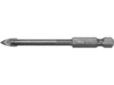 GLASS AND TILE DRILL WITH HEX SHANK 3-12MM