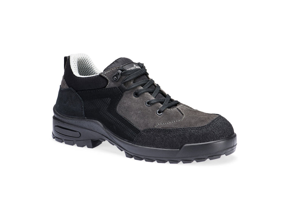 Portwest Safety Shoe Low-Cut Suede Leather Steel Toe S3L CI FO SR – FT73