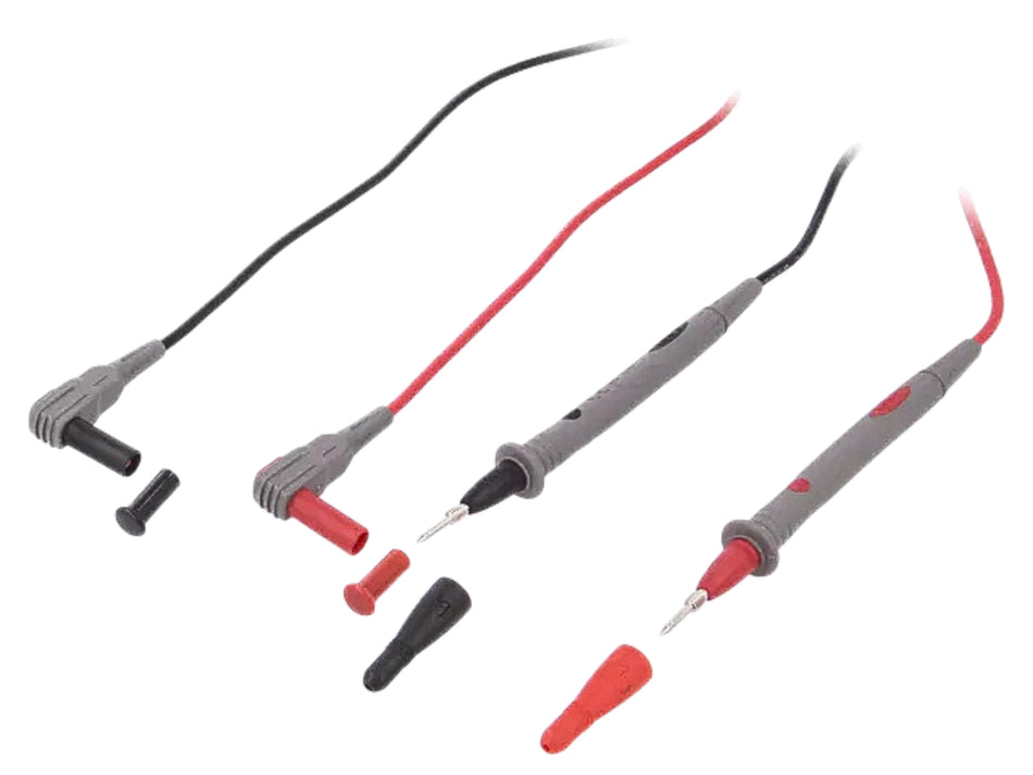 UNI-T Multimeter Test Leads, 0.9 m, 10 A, CAT III 1000 V/CAT IV 600 V – UT-L27