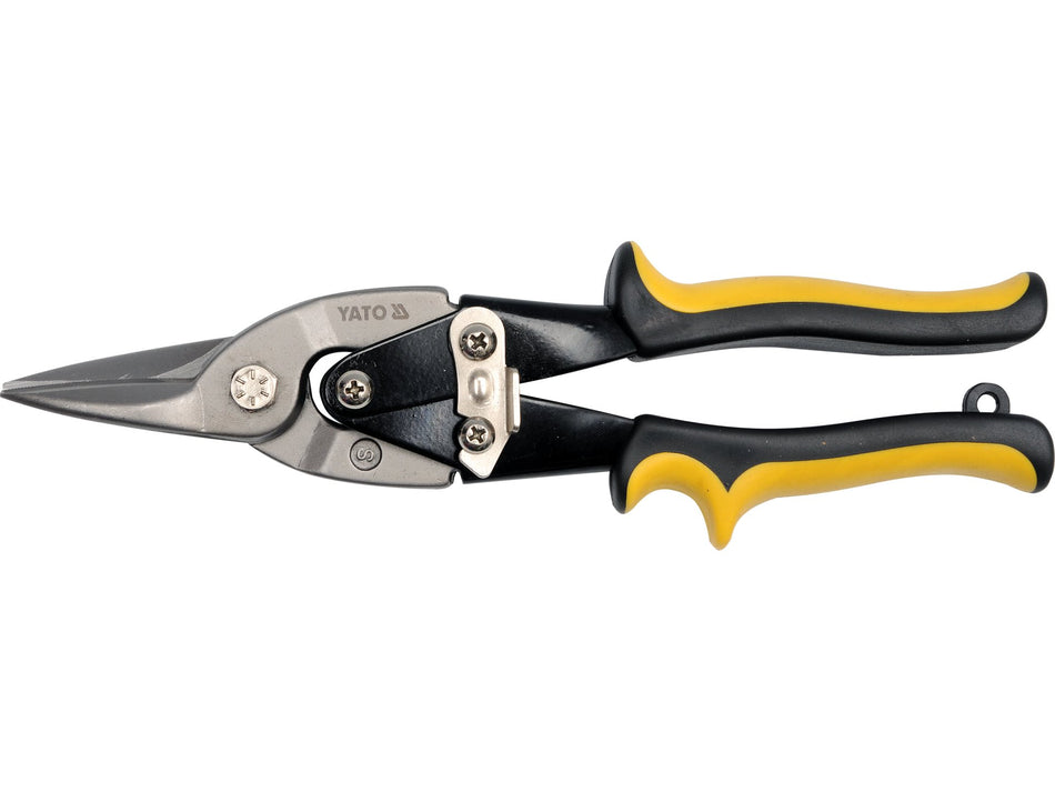 FIGURE TIN SNIPS STRAIGHT CUT 10";YT-1962