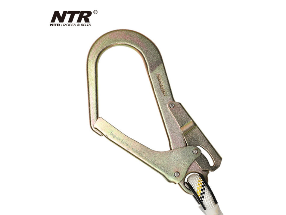 2M TWO-HOOK LANYARD WITH ENERGY ABSORBERS (KB02)