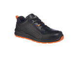 Portwest Safety Trainer Composite Toe & Midsole Perforated Action Leather S1P SRC – FC09